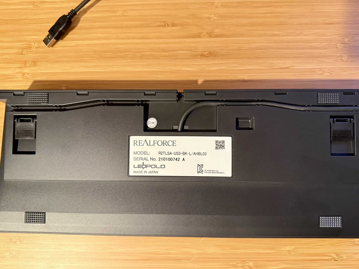 RARE* RealForce R2 / Leopold Collab TKL SA / R2TLSA-US3-BK-L 